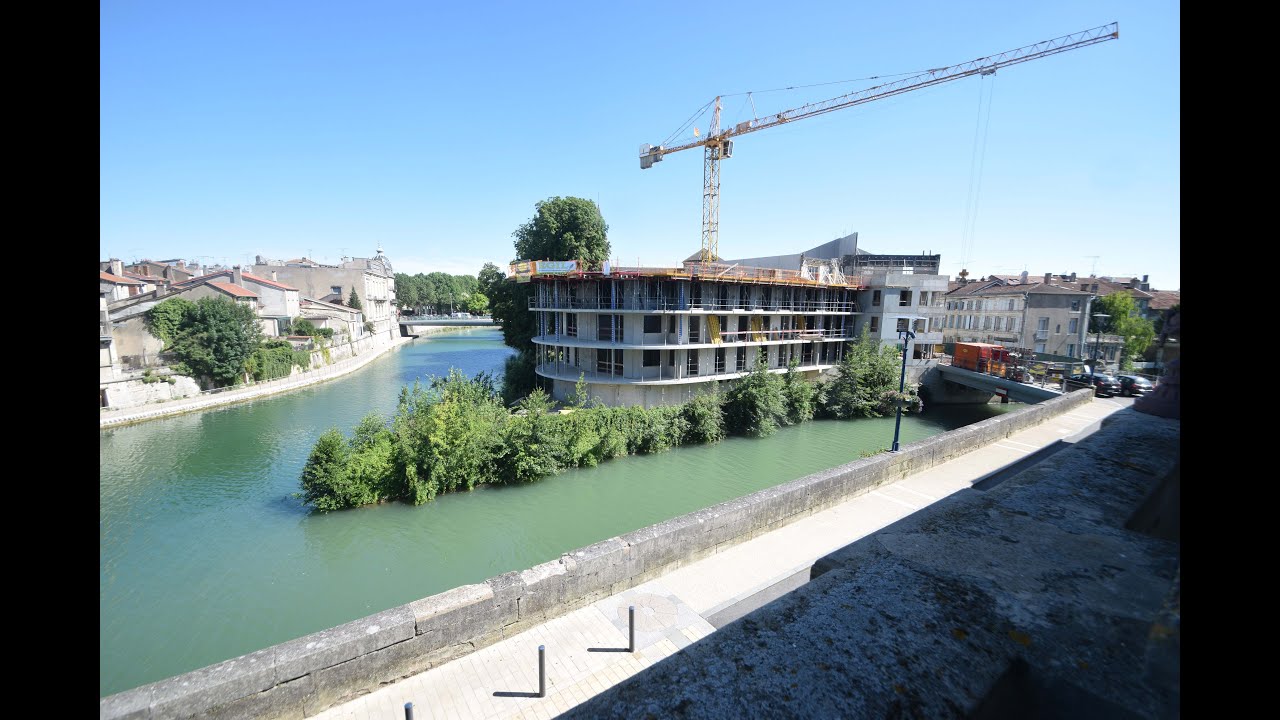 Construction de la r&eacute;sidence des Augustins - Verdun (55) - Time-lapse