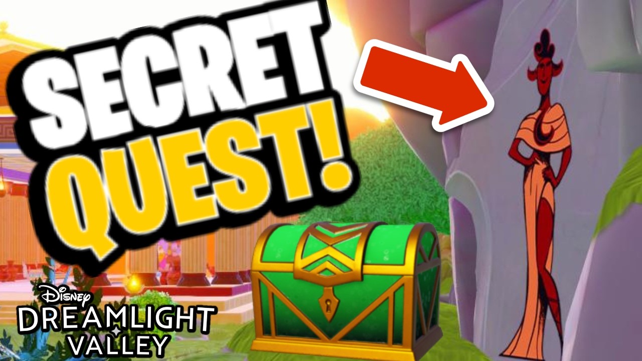 Find All 5 Muses & 3 SECRET CHESTS [Hercules Realm] | Dreamlight Valley