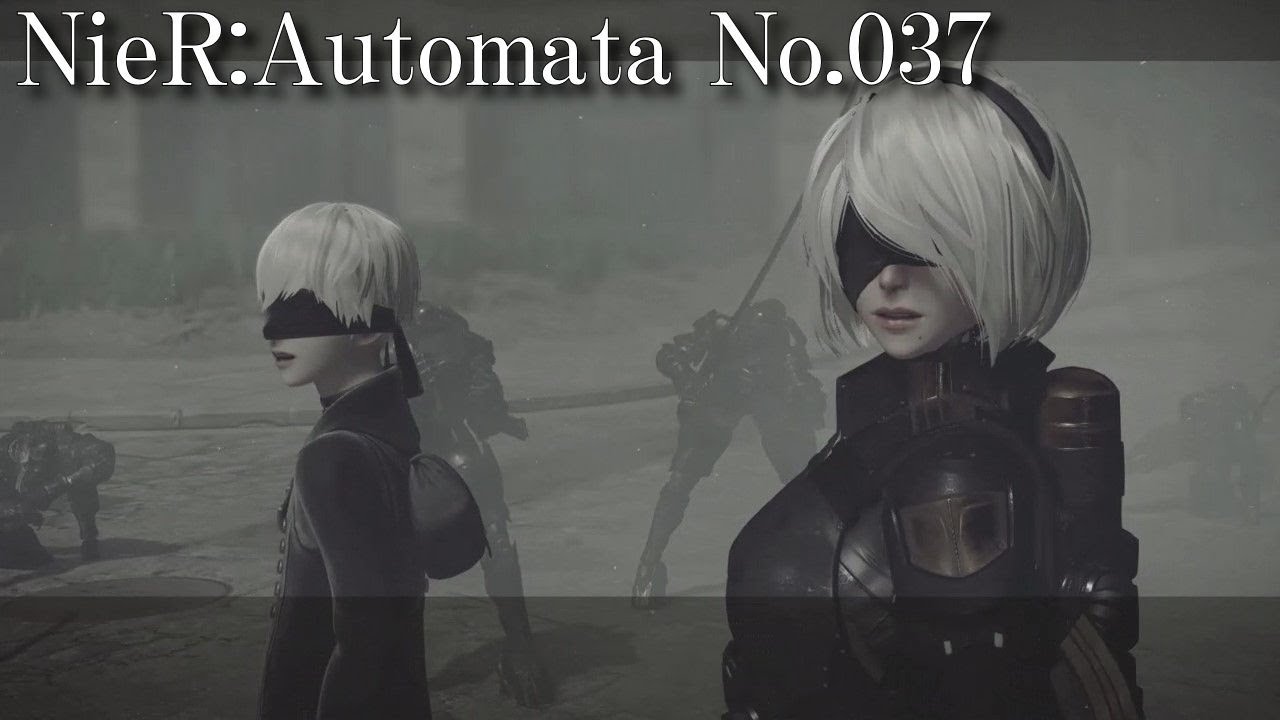 【NieR:Automata】【037】機械生命体との戦闘～ウイルス汚染【Switch版】