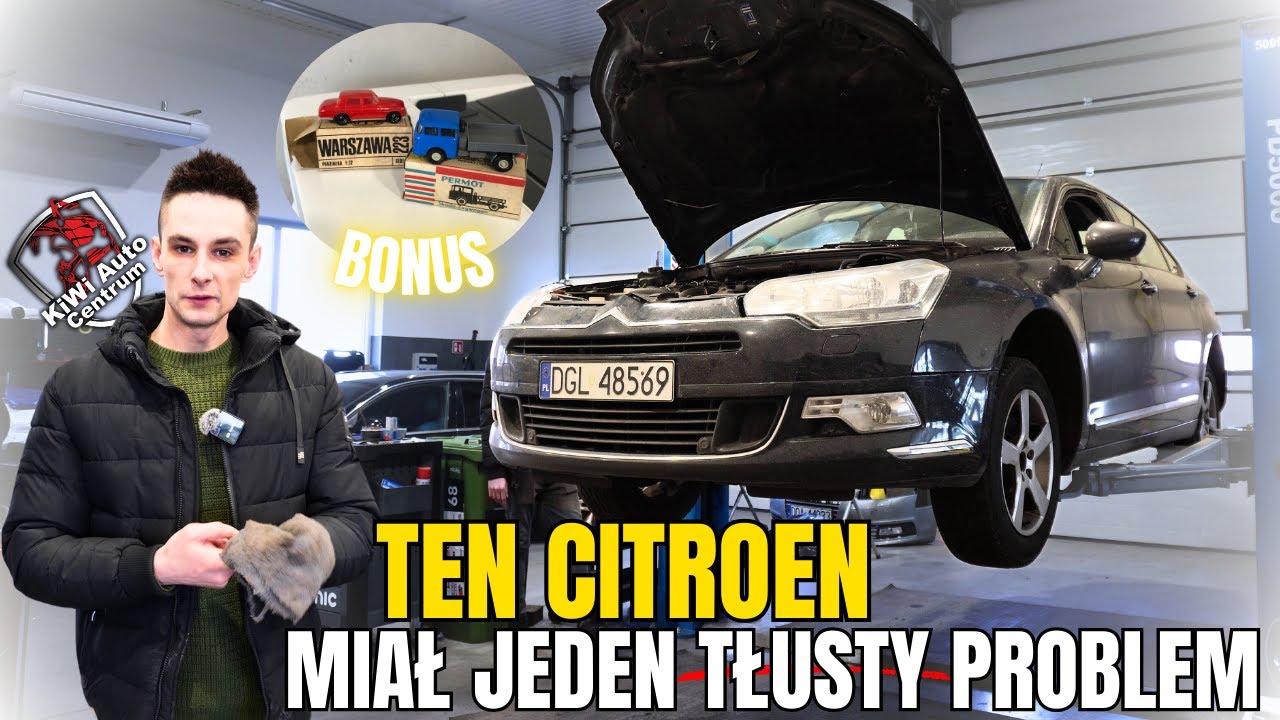 Przyjechał na serwis olejowy, a wyjechał po 2 dniach CITROEN C5 1.6 HDI