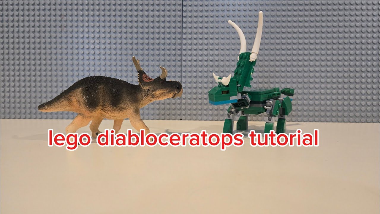 Lego diabloceratops tutorial 
