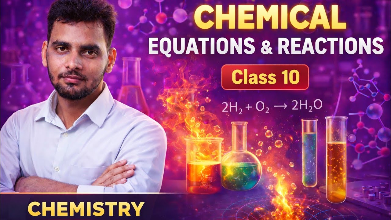 Chemical Equations & Reactions | Class 10 Chemistry | Chapter 1 | A.K.24 Education Point