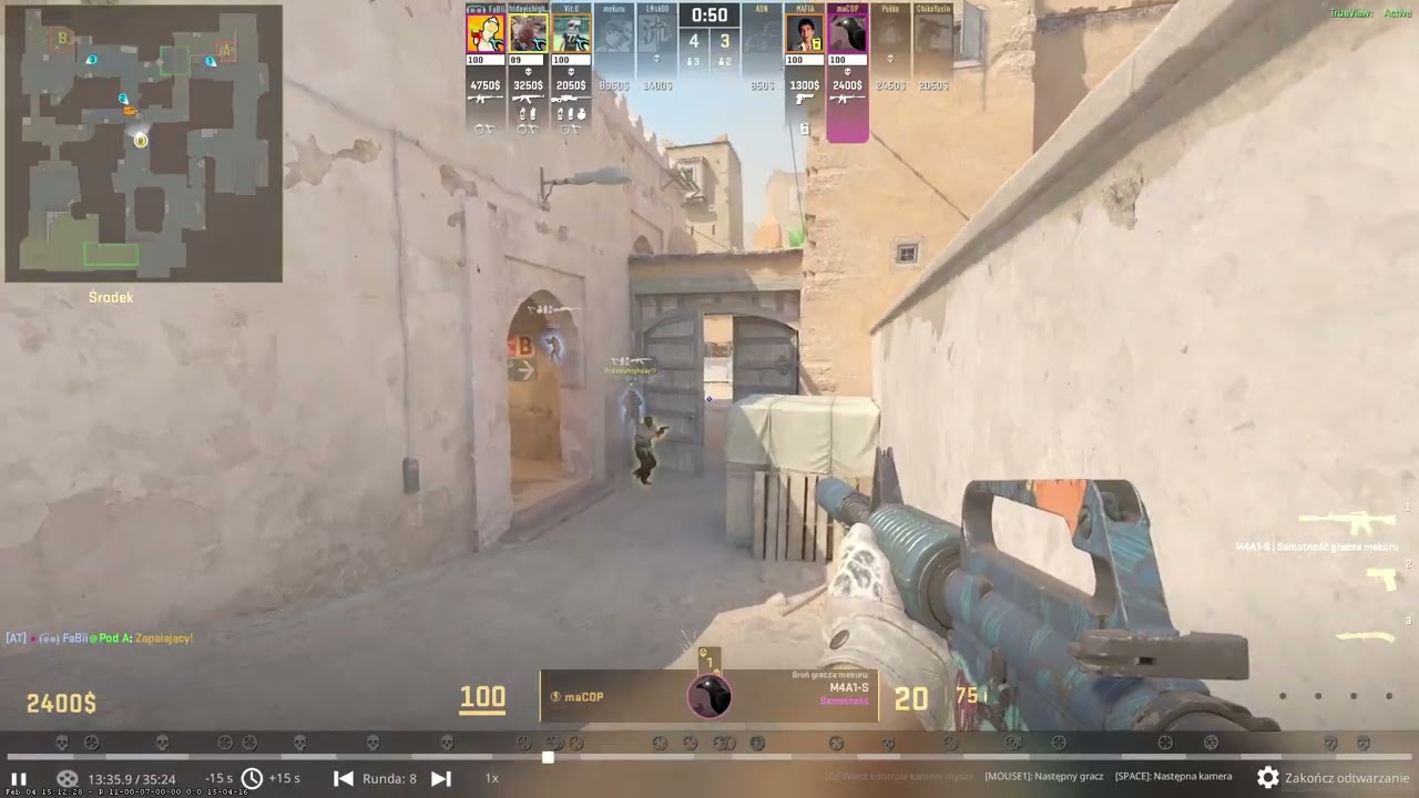 4k + 1vs3 clutch with p250 from start