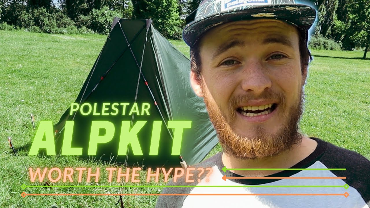 NEW Alpkit Polestar | Trekking Pole Tent | Set Up & First Impressions