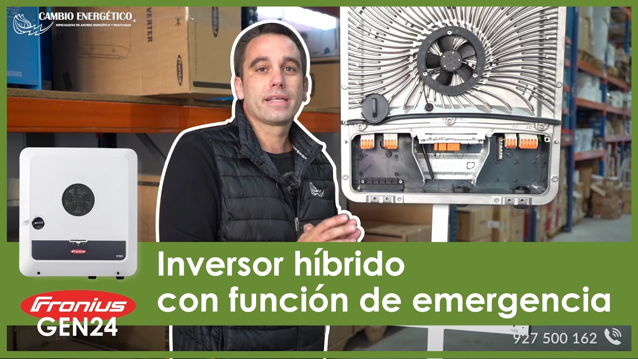 Inversor híbrido FRONIUS GEN 24, con PV Point o función de emergencia. REVIEW