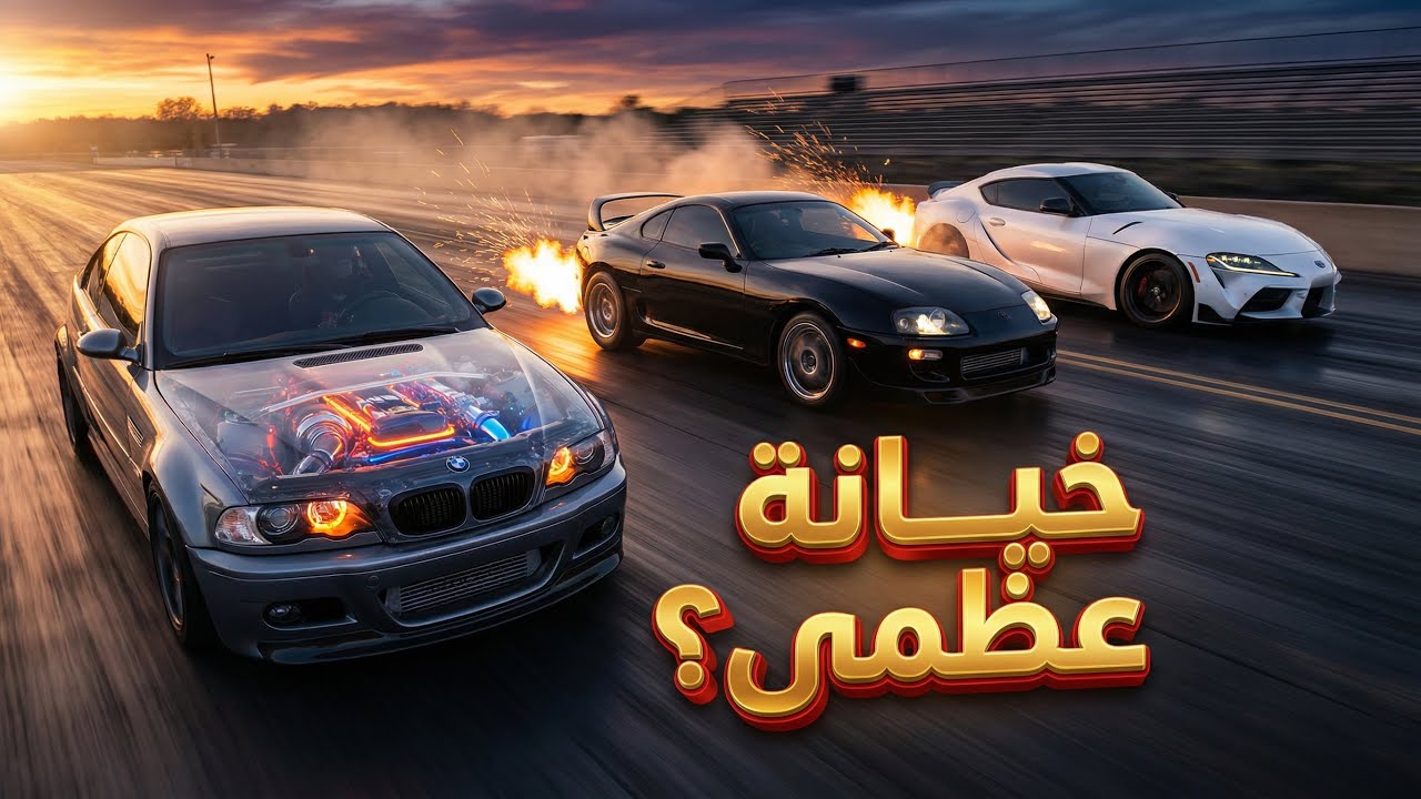خيانة عظمى؟ بي إم دبليو بمحرك سوبرا ضد سوبرا بمحرك بي إم دبليو! 🏁🔥 صراع الهوية!