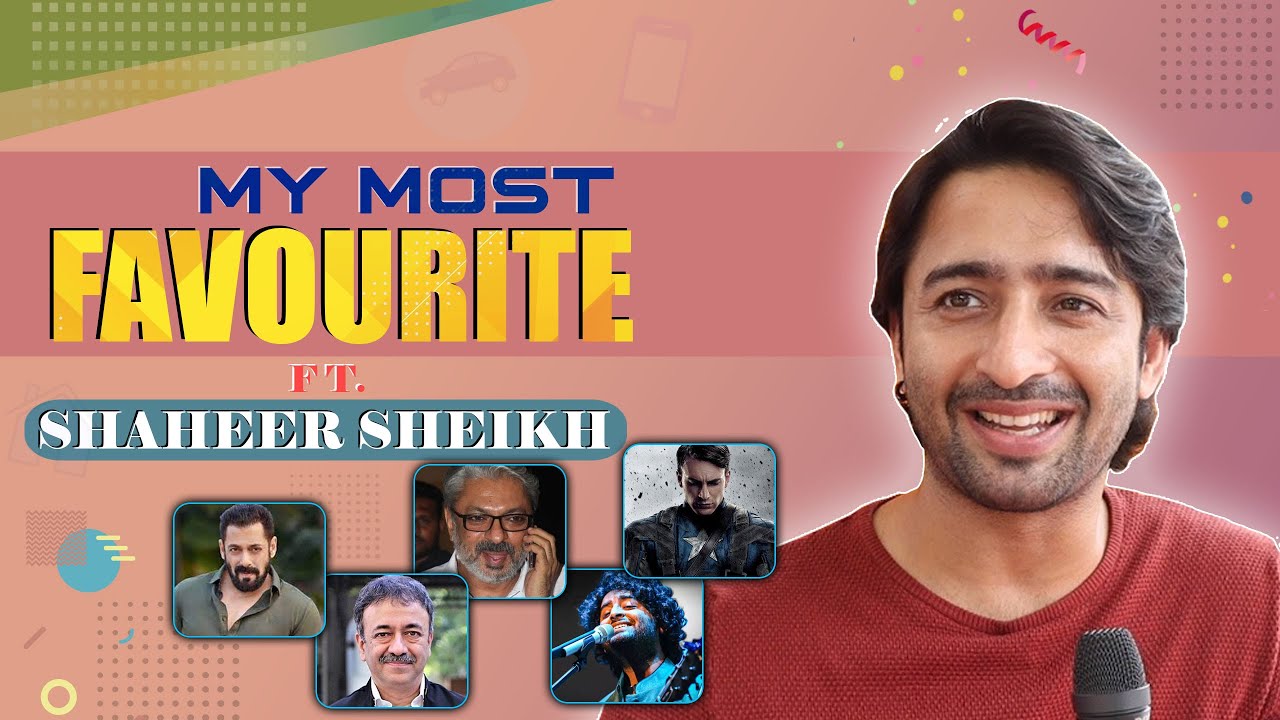 My Favourite Segment with Shaheer Sheikh l First India Telly | Exclusive | Woh Toh Hai Albelaa