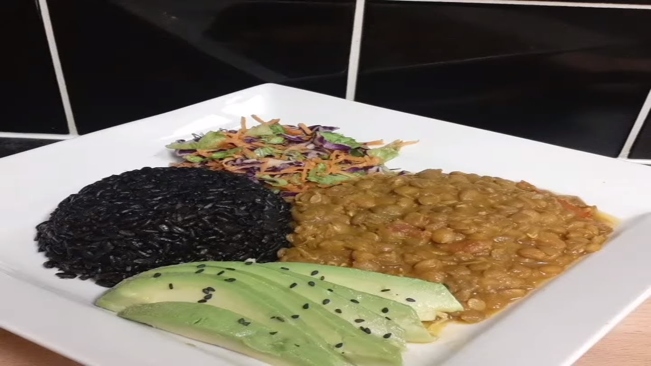 Red Pepper Scotch Stew, High Protein Lentil stew Vegan Plant Based