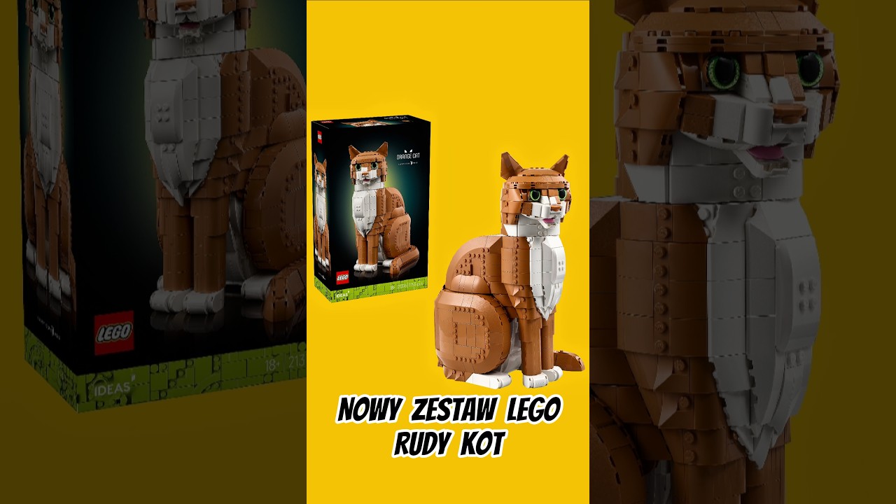 Nowy zestaw LEGO: Rudy kot