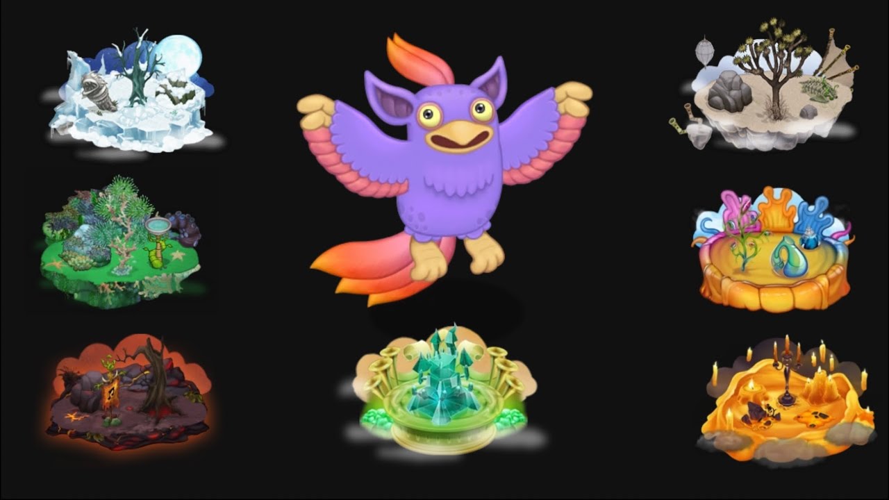 Tweedle -  All Monsters Sound and Animation (My Singing Monsters)