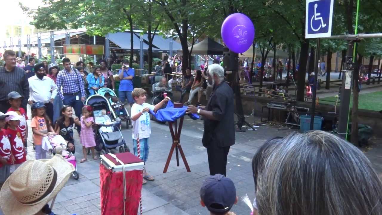 Chris Capehart floats a table