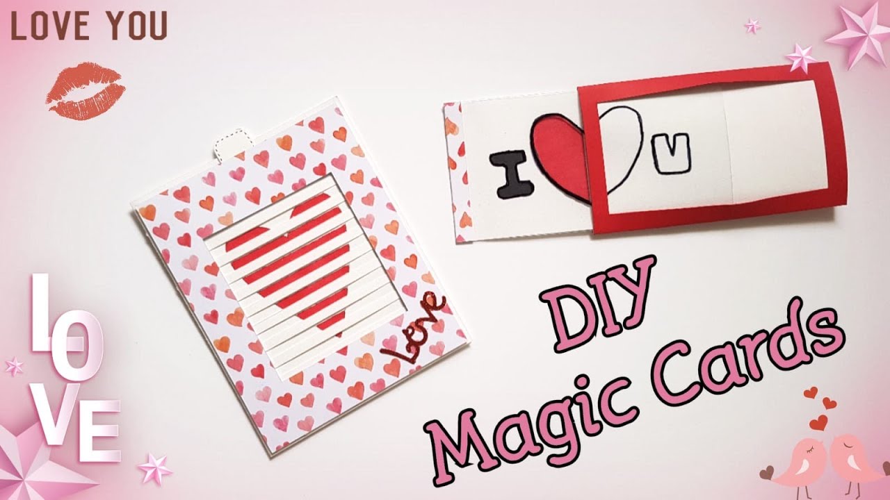 DIY Valentine's Day | Magic Cards | Easy | Scrapbookingbysissi