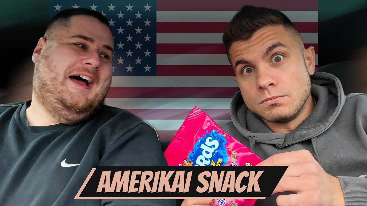 USA Snack KÓSTOLÁS! - PATRIK x ISTI Podcast #68.