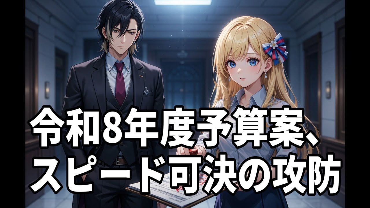 【速報解説】令和8年度予算案、異例のスピード可決！与野党激突の舞台裏と今後の行方【日本の政治】