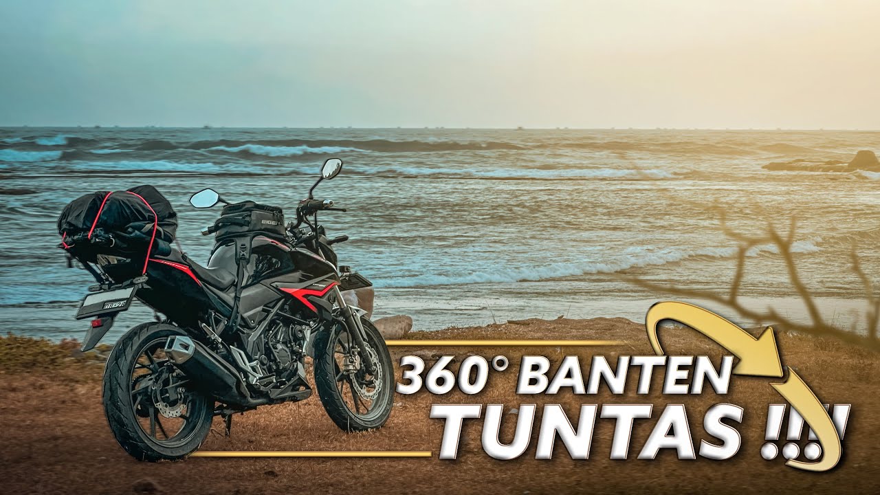 360° BANTEN #4 | FINISH!!! Ternyata Segini Konsumsi Bahan Bakarnya! - Honda CB150R