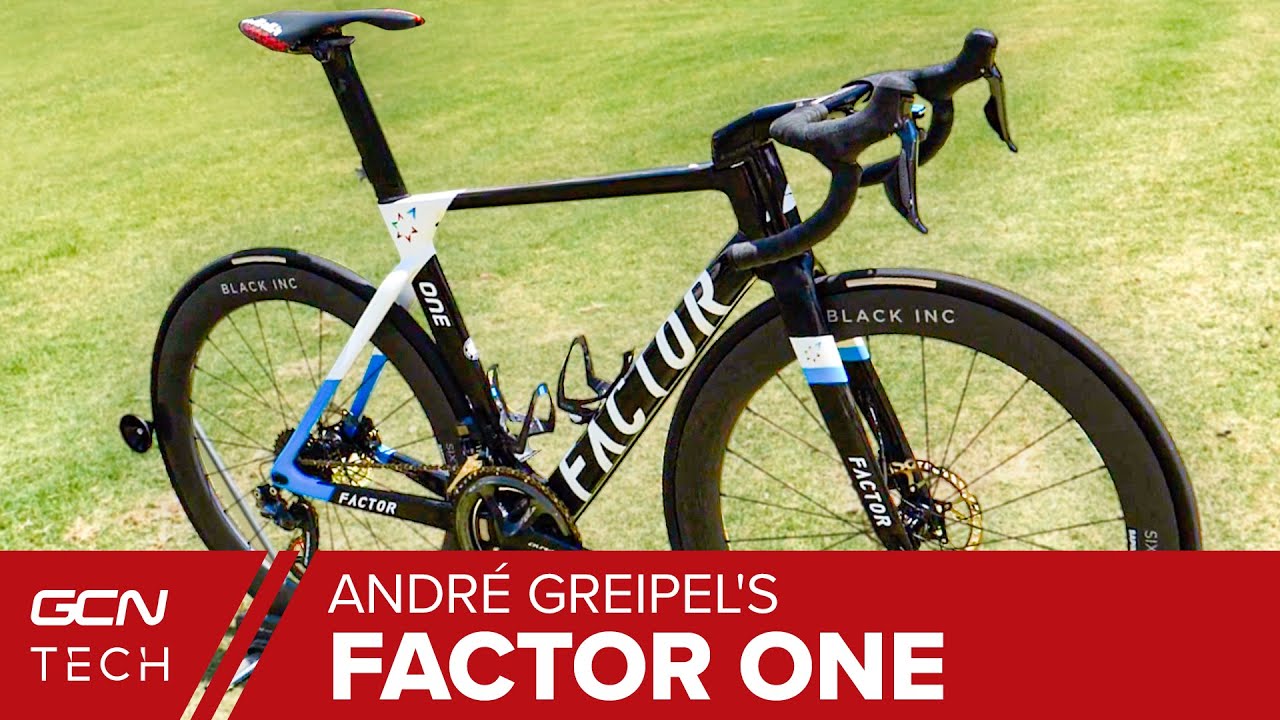 André Greipel's Factor One Aero Bike | Israel Start Up Nation 2020 Pro Bike