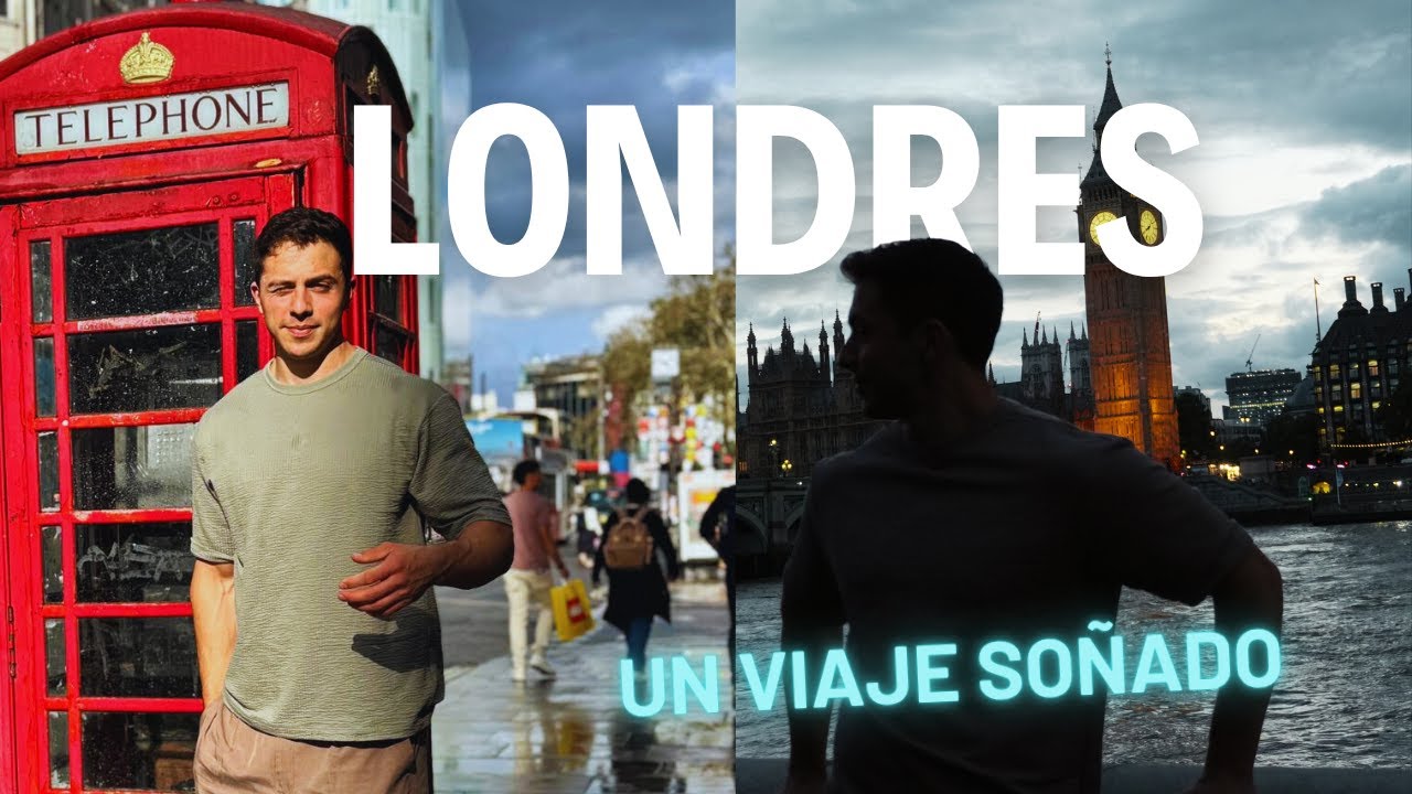 viajo a LONDRES | Un sueño cumplido | Me quedo en el hostel mas barato!