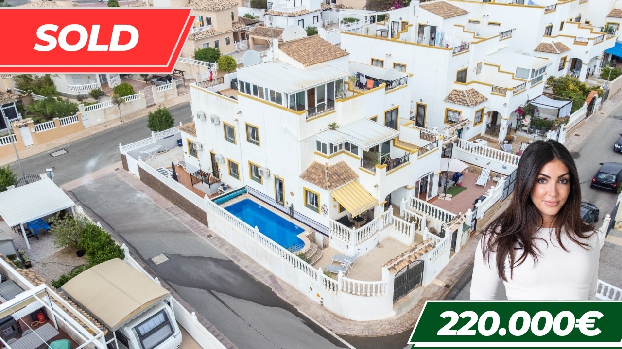 🌴Дома на продажу на Коста Бланке | Четырехэтажная вилла с собственным бассейном в Ла Марина 🐬 | К...