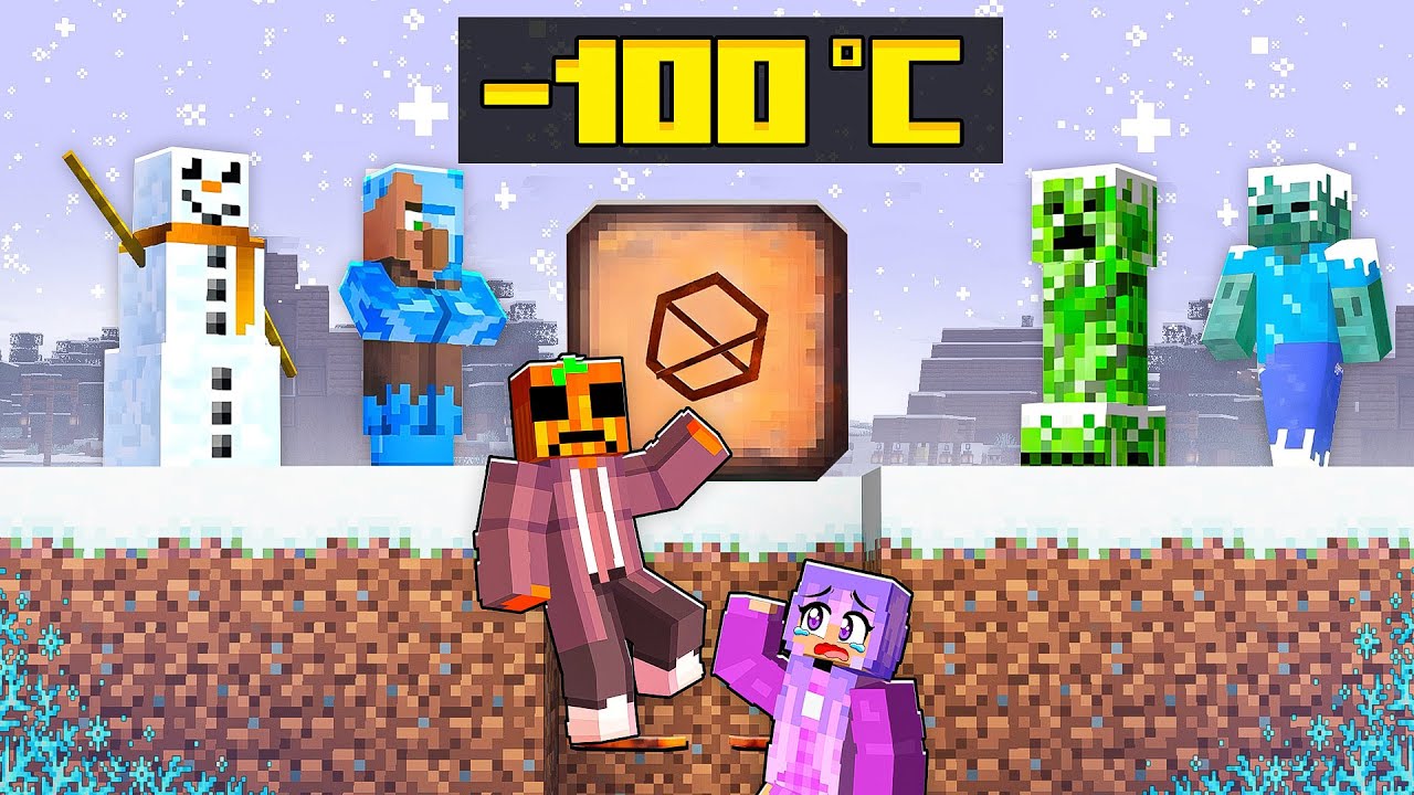 Creamos BUKER SEGURO vs. TORMENTA DE NIEVE en Minecraft