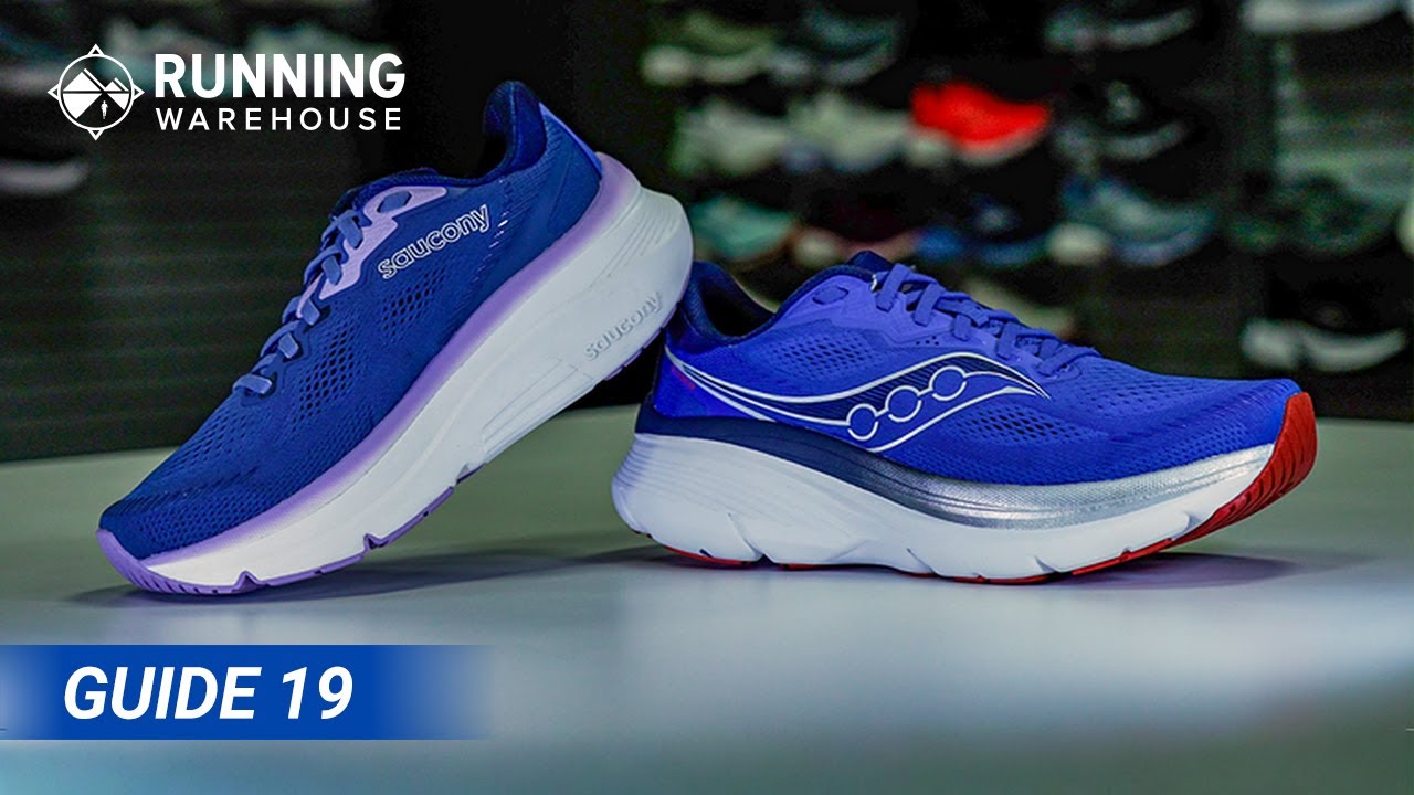 Обзор кроссовок Saucony Guide 19 | Максимальная амортизация и присущая им устойчивость