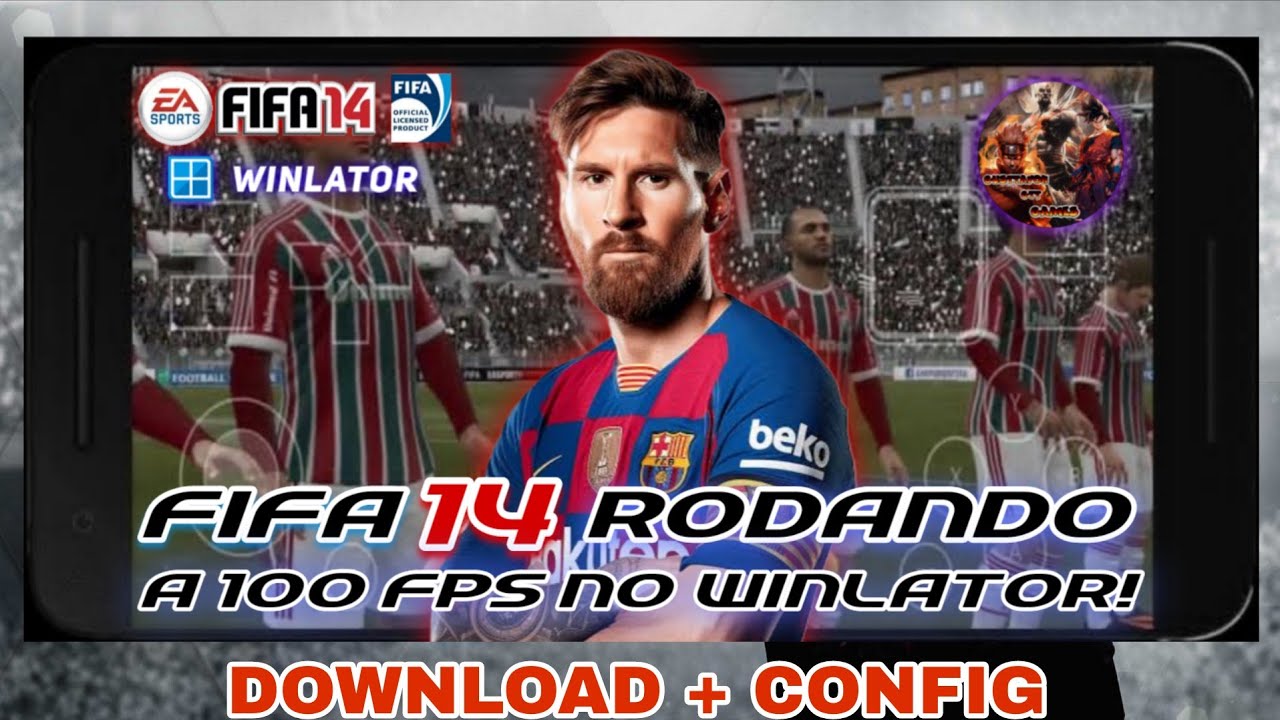 \\ INCRÍVEL FIFA 14 RODANDO A MAIS DE 100 FPS NO WINLATOR //CONFIGURAÇÕES E GAMEPLAY// GUIA COMPLETO
