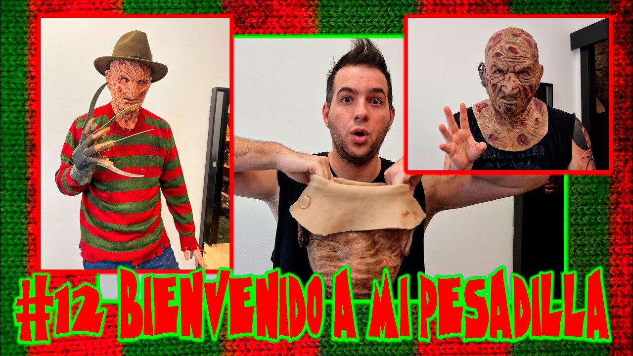 Me convierto en Freddy Krueger con las MÁSCARAS DE SILICONA de PESADILLA EN ELM STREET 1 y 4 🔥 #12