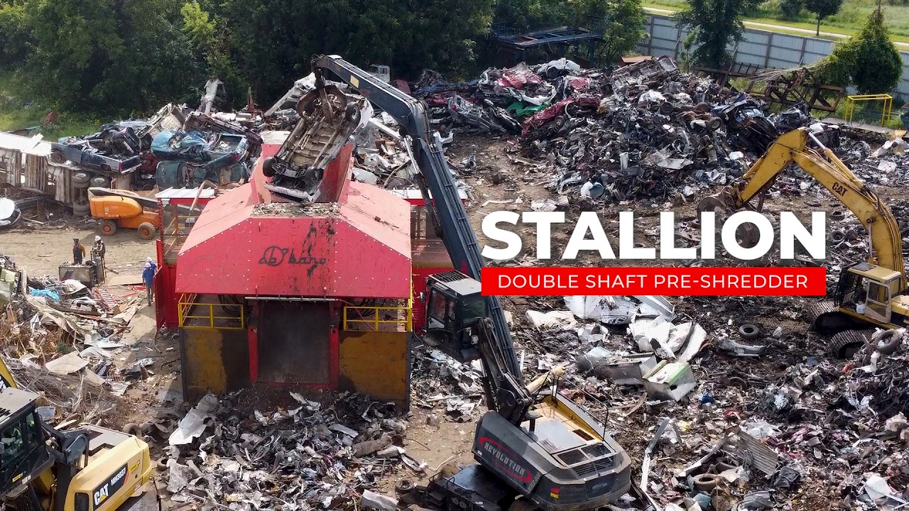 STALLION - Metal - Pre-shredder - Recycling Plant