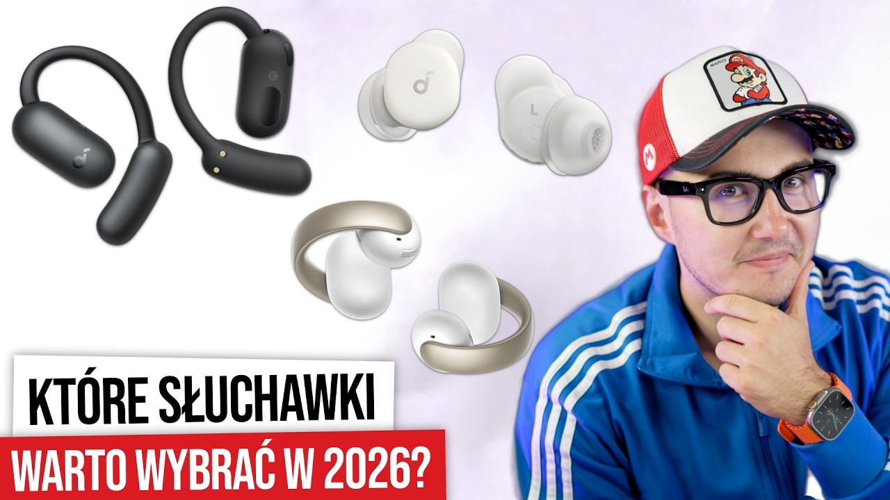 Te słuchawki Cię ZASKOCZĄ! Kt&oacute;re wybrać? | soundcore AeroClip vs Sleep A30 vs AeroFit 2 Pro