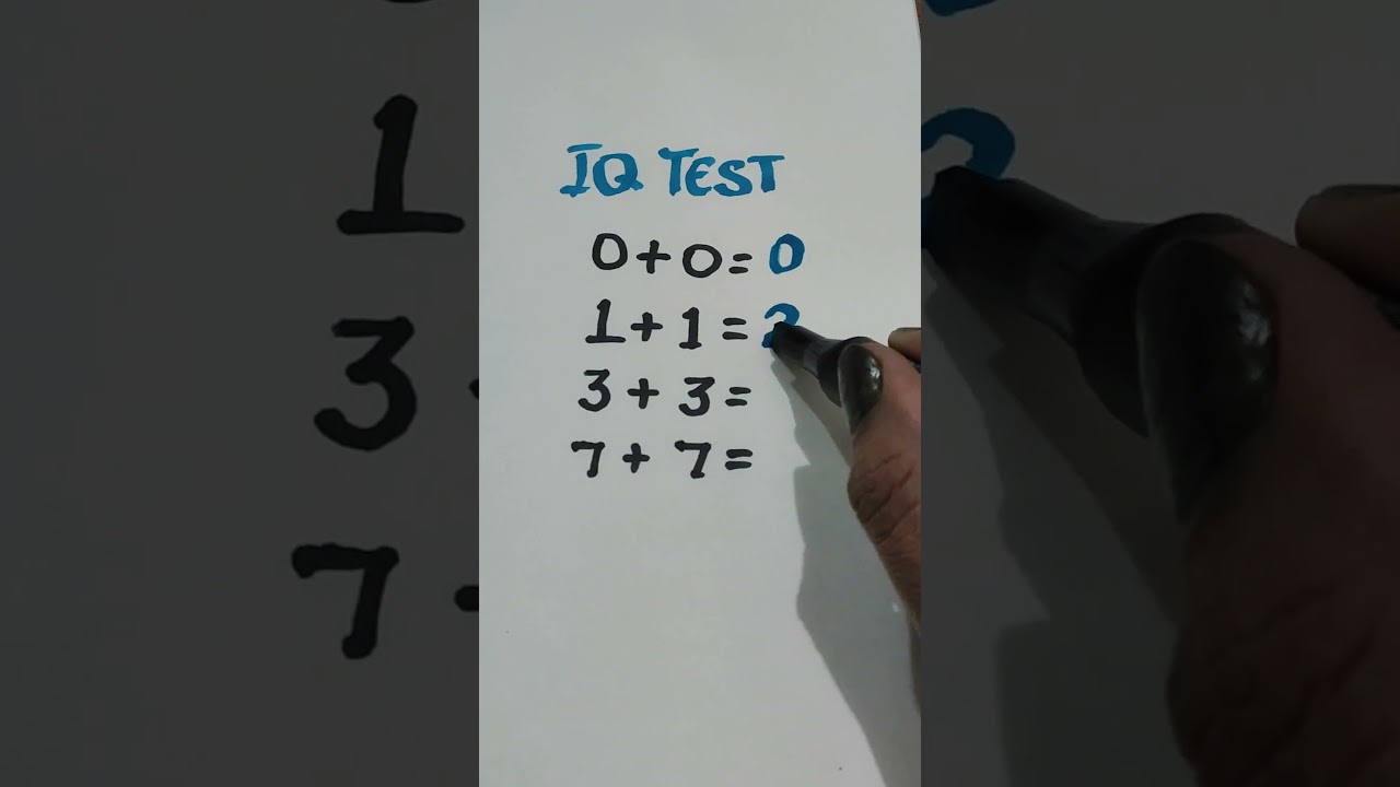 IQ TEST 🔥 ONLY FOR GENIUS 😱#maths #daily #mathematics #viral