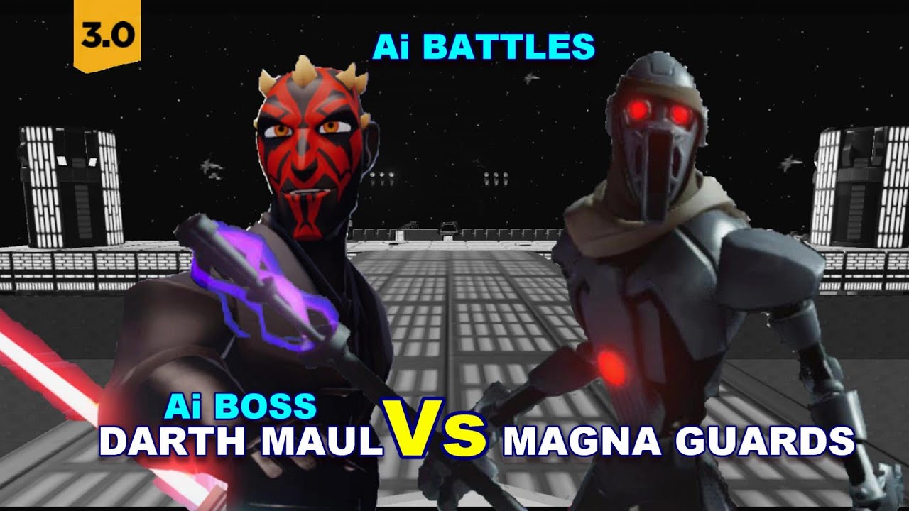 Disney Infinity 3.0 Ai Boss Darth Maul v Magnaguards
