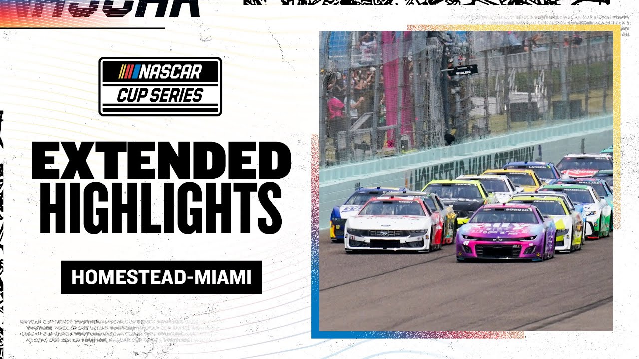 Cup Series at Homestead-Miami Speedway | NASCAR Official Extended Highlights
