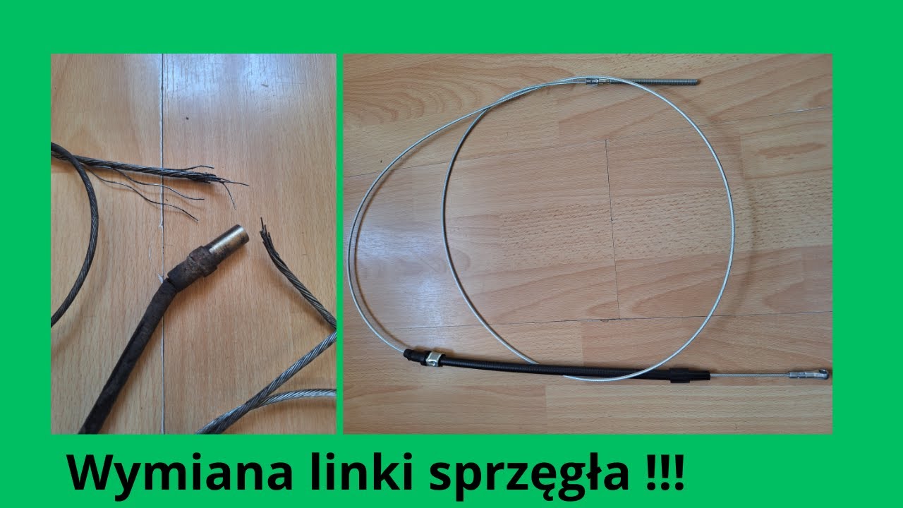Wymiana linki sprzęgła w Fiat 126p 💪🔥