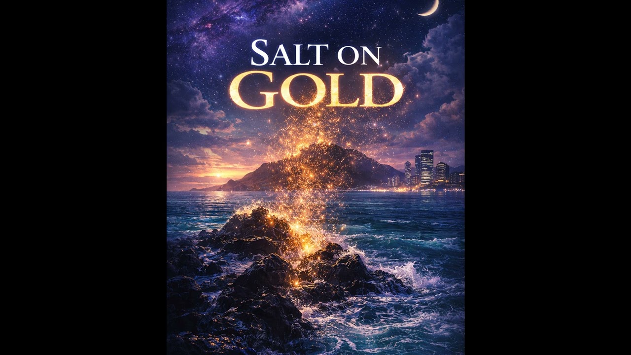 Salt on gold