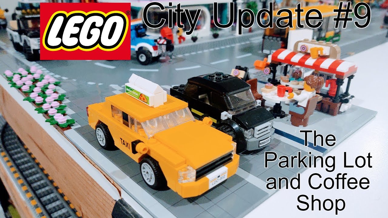 Lego City Update #9: The Parking Lot and Coffee Shop