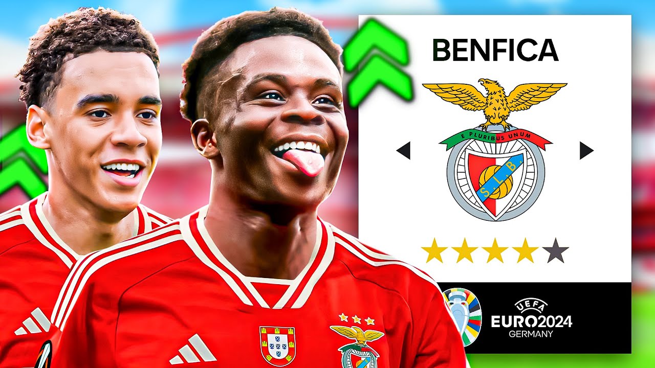 I Rebuild BENFICA With EURO 2024 Wonderkids!  😍