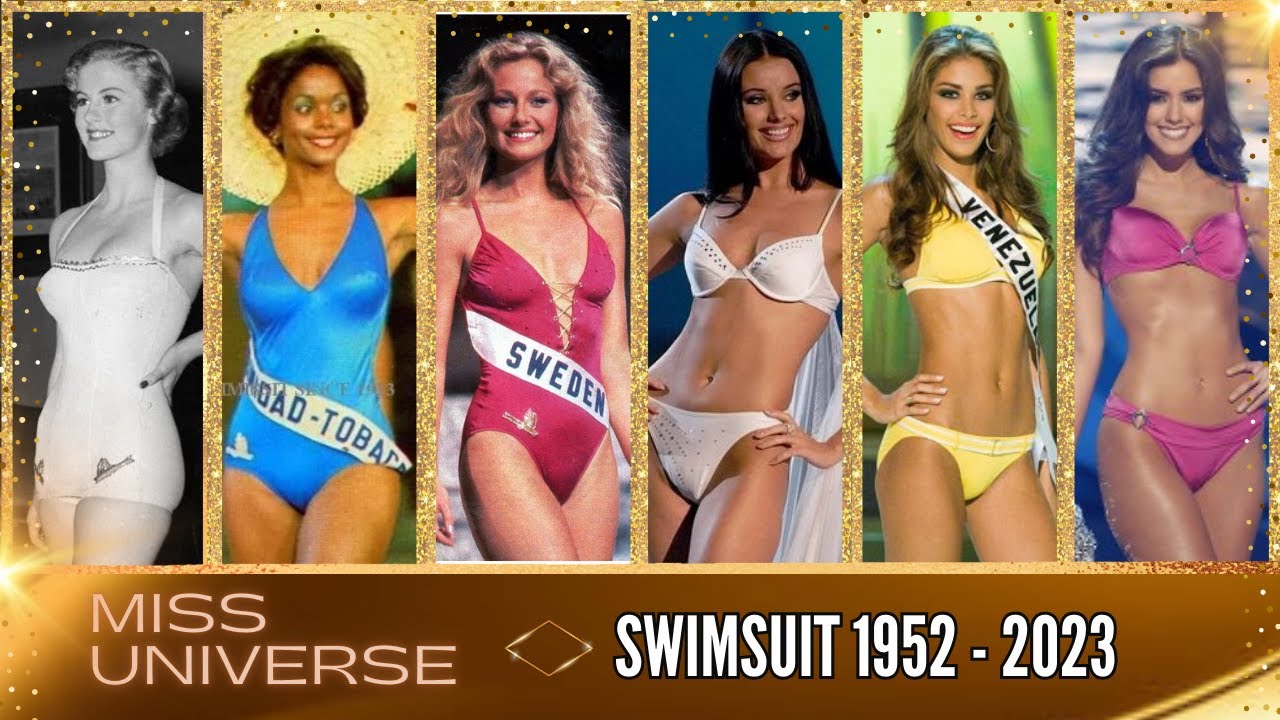 EVERY MISS UNIVERSE IN SWIMSUIT 1952-2023 COMPILATION