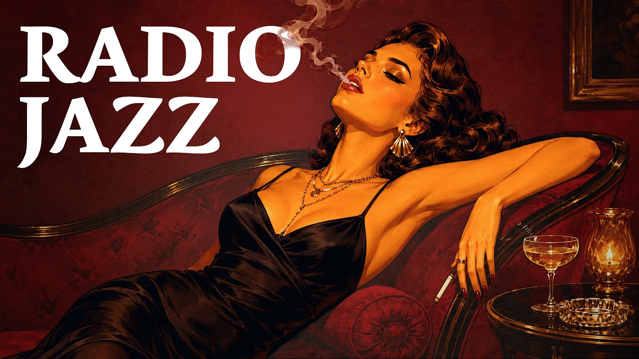☕ Cozy 1940s Jazz Café Radio • Vintage Jazz for Relaxing & Focus