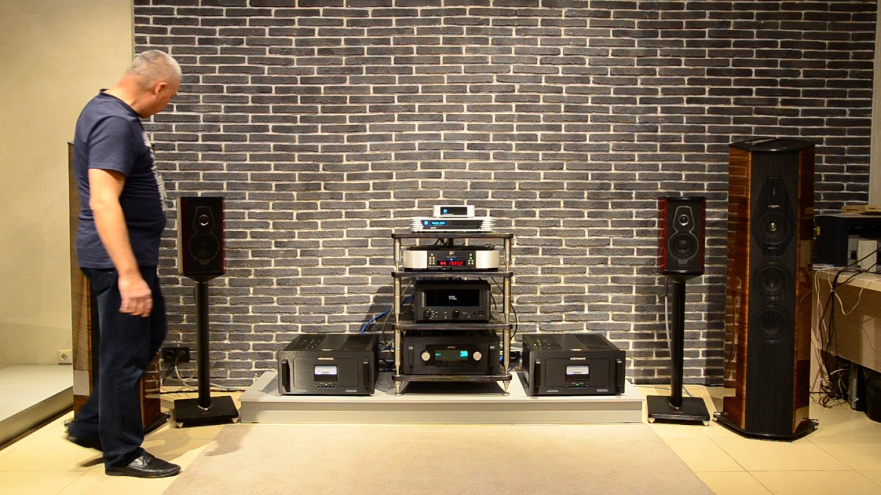 Sonus Faber Cremonese, Audio Research, Sim Audio MOON