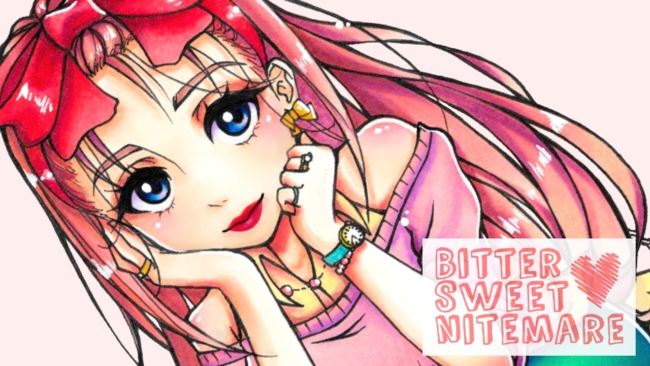 Cutesy ♡ Copic Marker Drawing