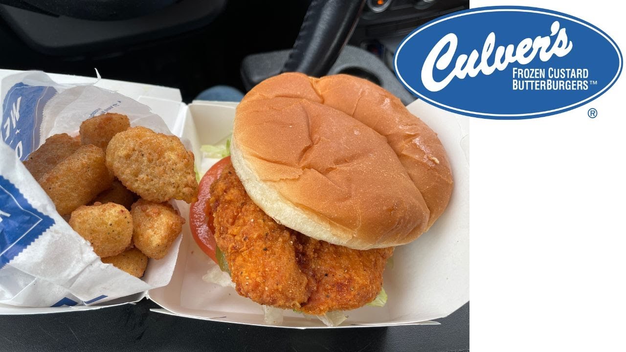 Culver’s Spicy Crispy Chicken Sandwich & Wisconsin Cheese Curds Review
