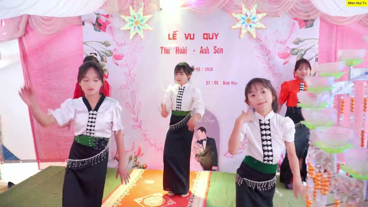 Vũ điệu sôi động - ĐVN Gia đình LVQ Thu Hoài - Anh Sơn, bản Chạy Cang - Huổi Một - Sơn La