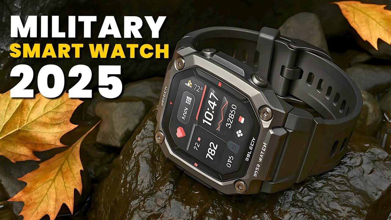 Top 10 Rugged Military Smart Watch 2025