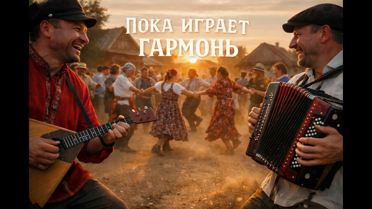 Пока играет гармонь — ничего не заканчивается.Пока звенит балалайка — живёт память, живёт смех