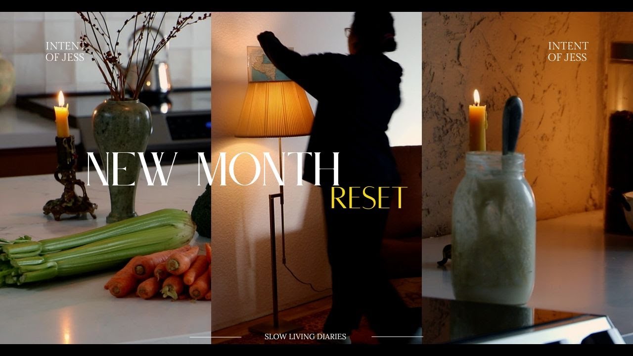 Slow Living Diaries | A January RESET, slow days of Winter deep cleaning