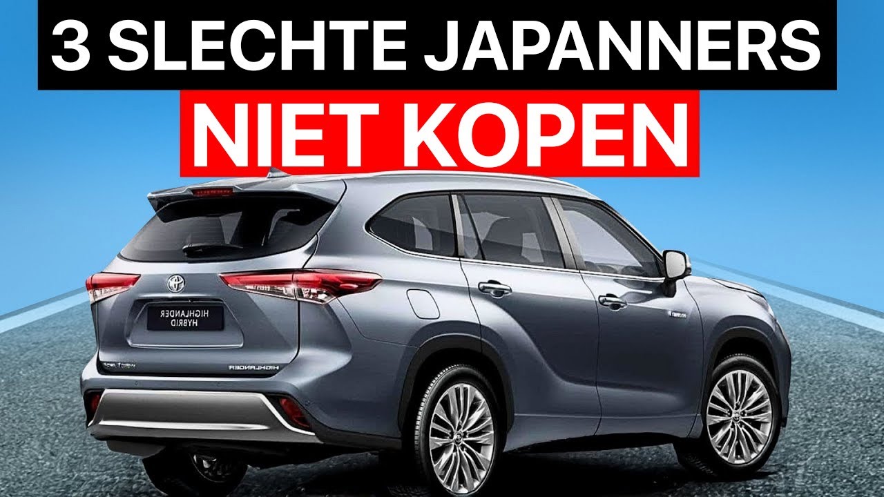 3 Beste En 3 Slechtste Japanse SUV’s Om In 2025 Te Kopen!