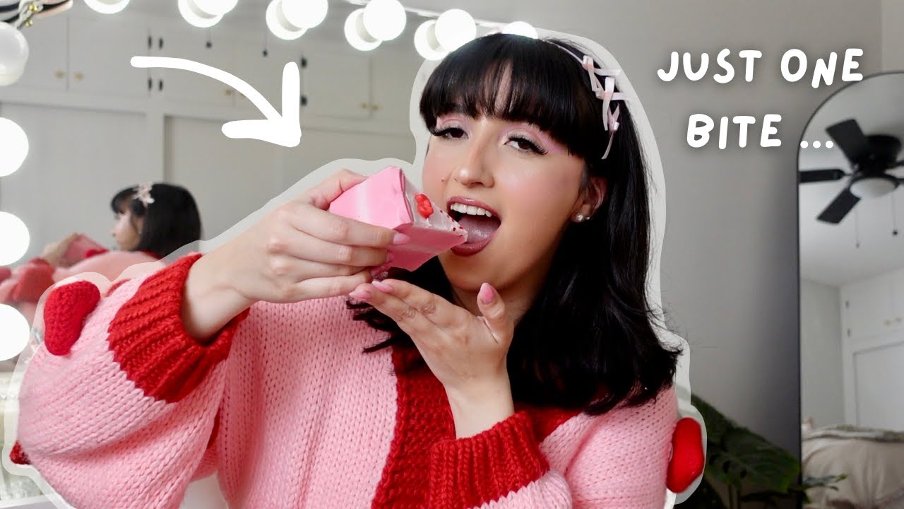 reviewing the NEW hello kitty x lush collaboration | perfume, bath bombs & more!