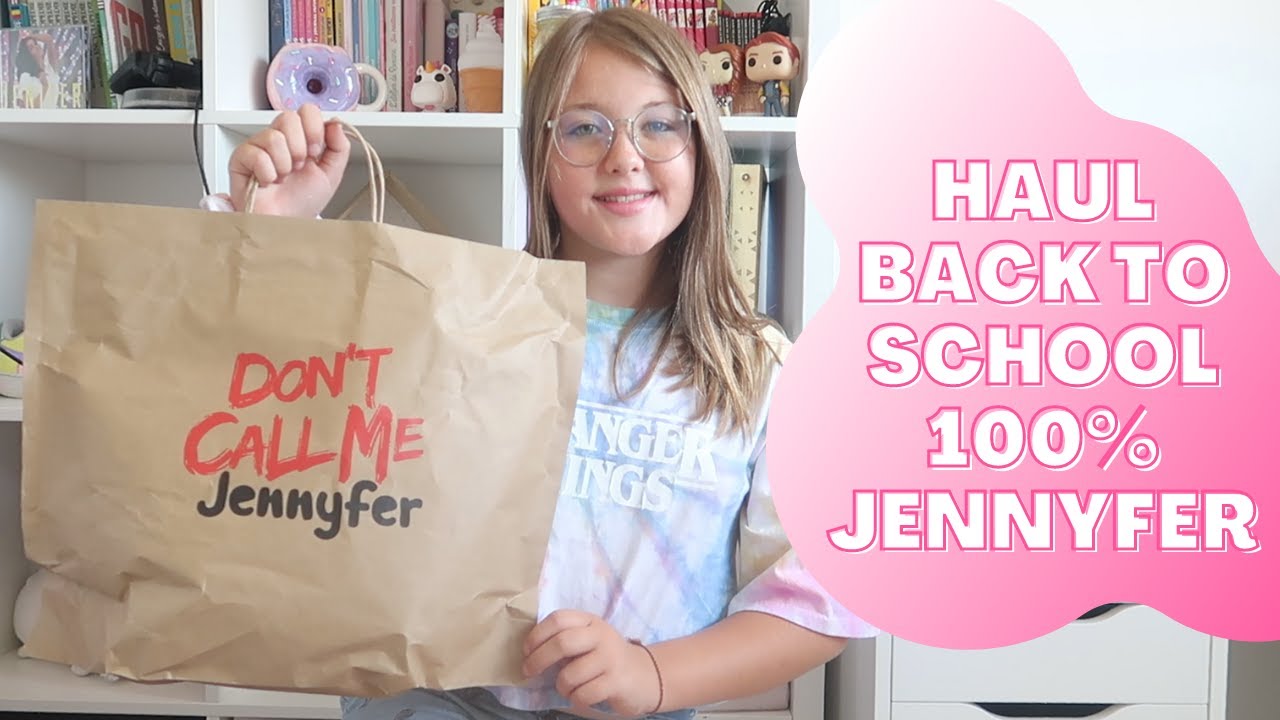 HAUL BACK TO SCHOOL 100% JENNYFER - new co || Lunah Lucornah