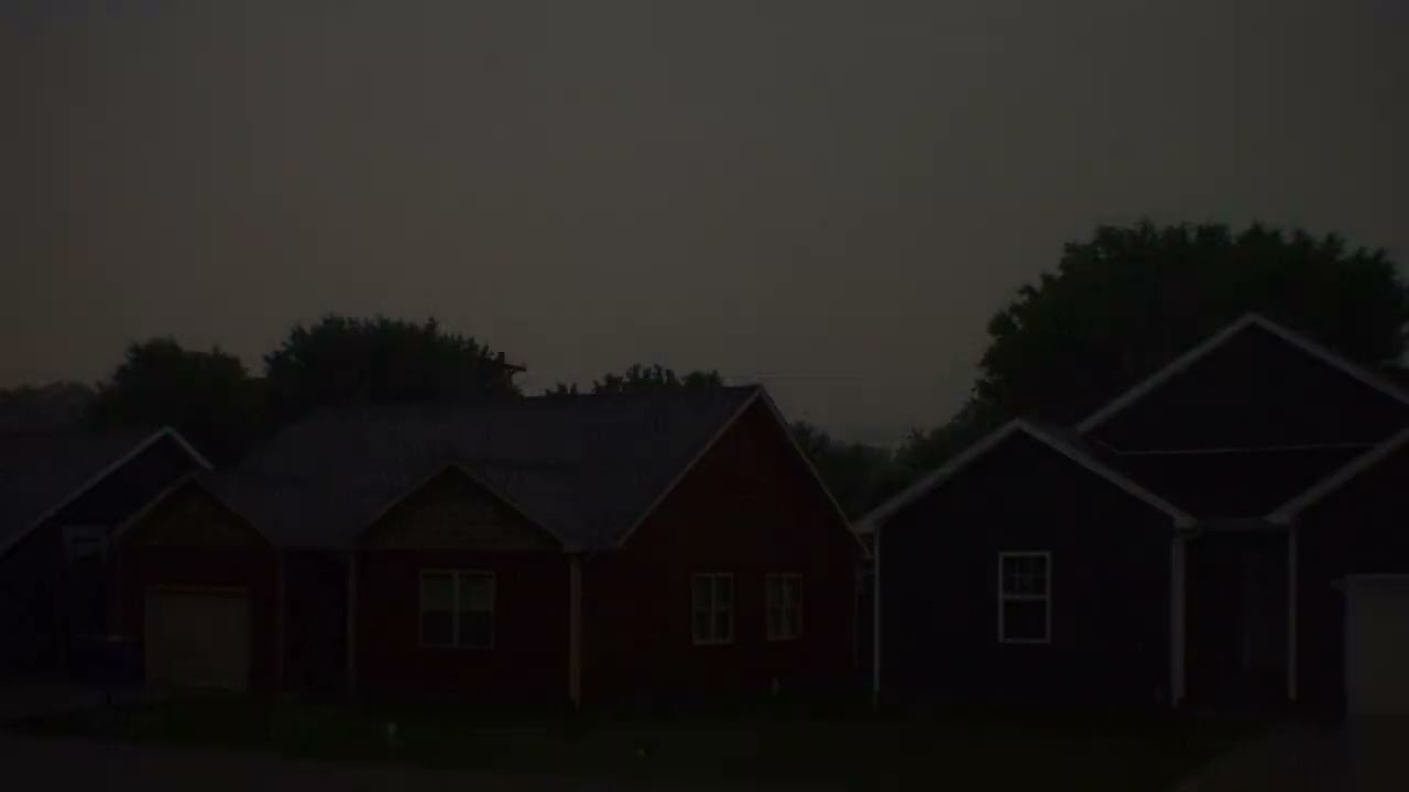 May 24th, 2024 Late night thunderstorms lost power for a little while