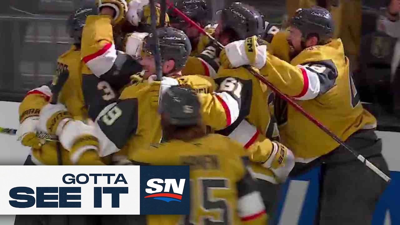 GOTTA SEE IT: Golden Knights' Theodore scores double-OT winner in Game 3