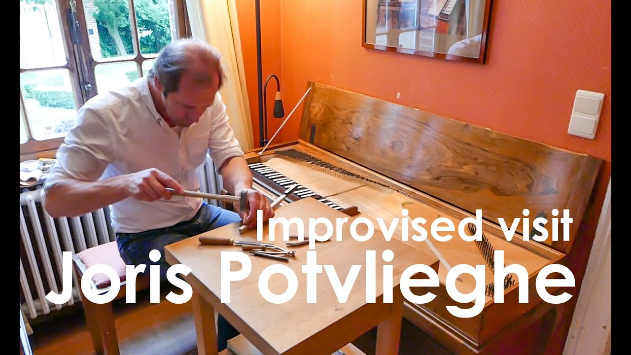 Visit to Joris Potvlieghe, his copy of a Specken clavichord (1743) and some Pachelbel